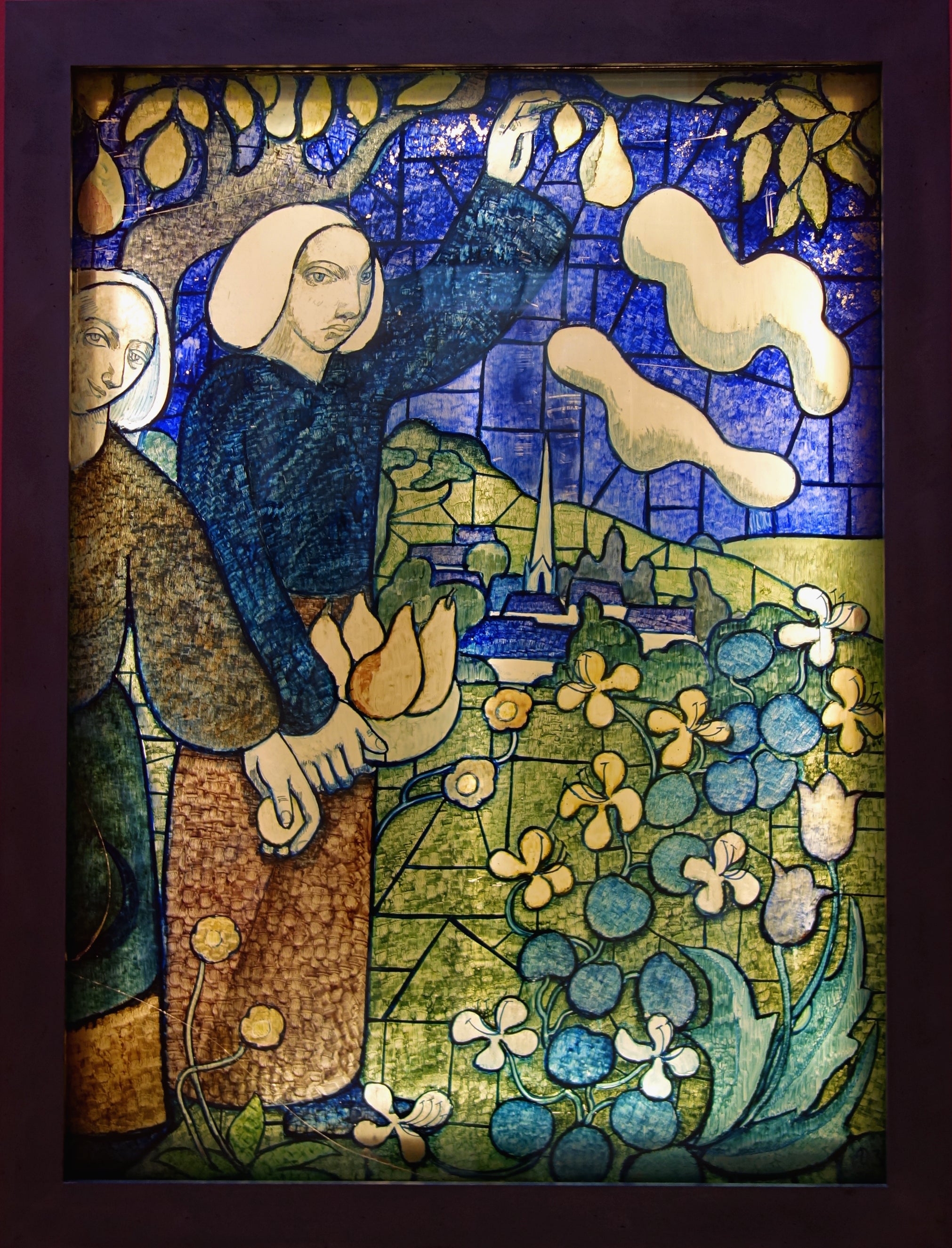 Les cueilleuses de poires - Émile Bernard