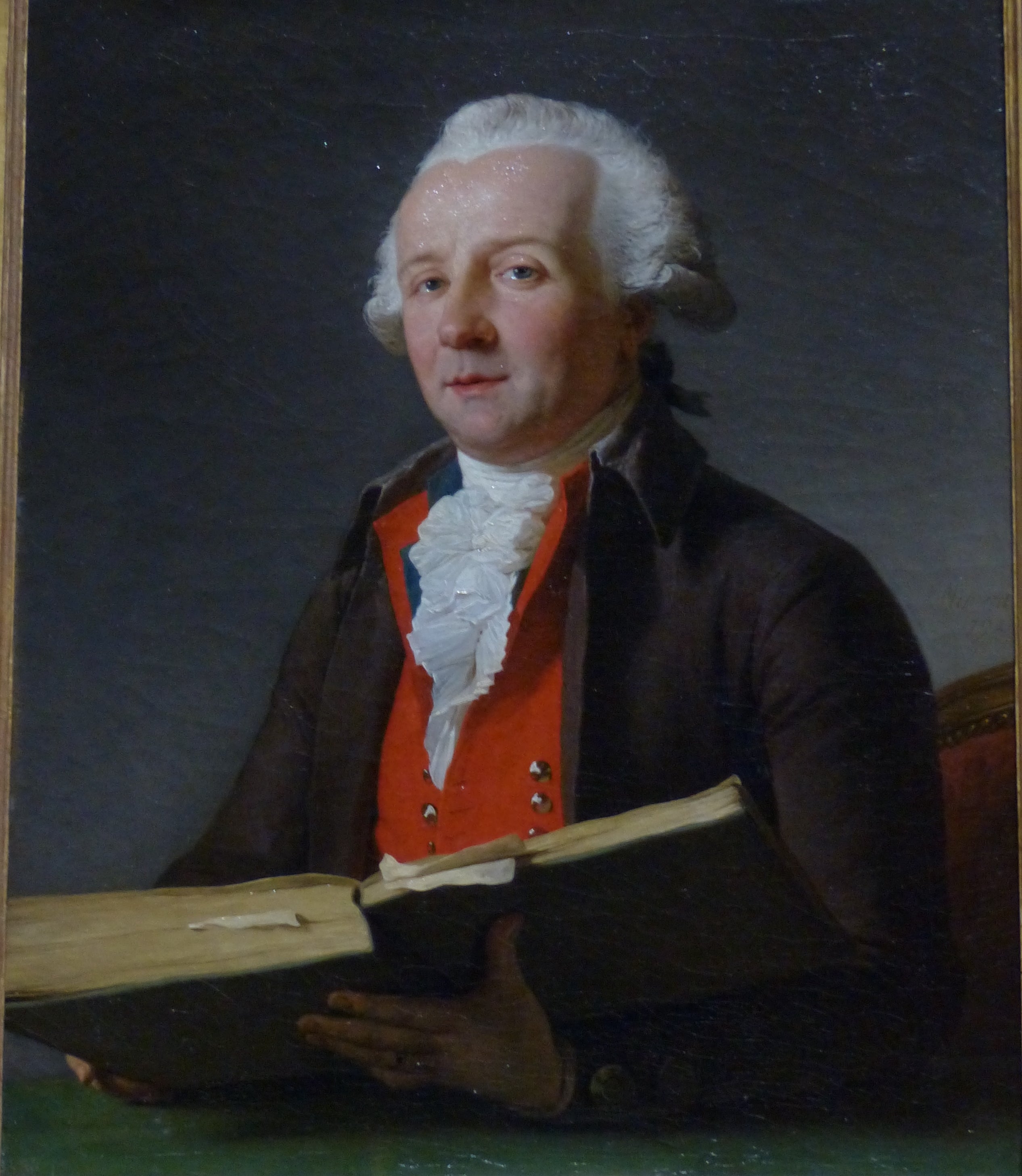 Portrait du comédien Dazincourt - François-André Vincent