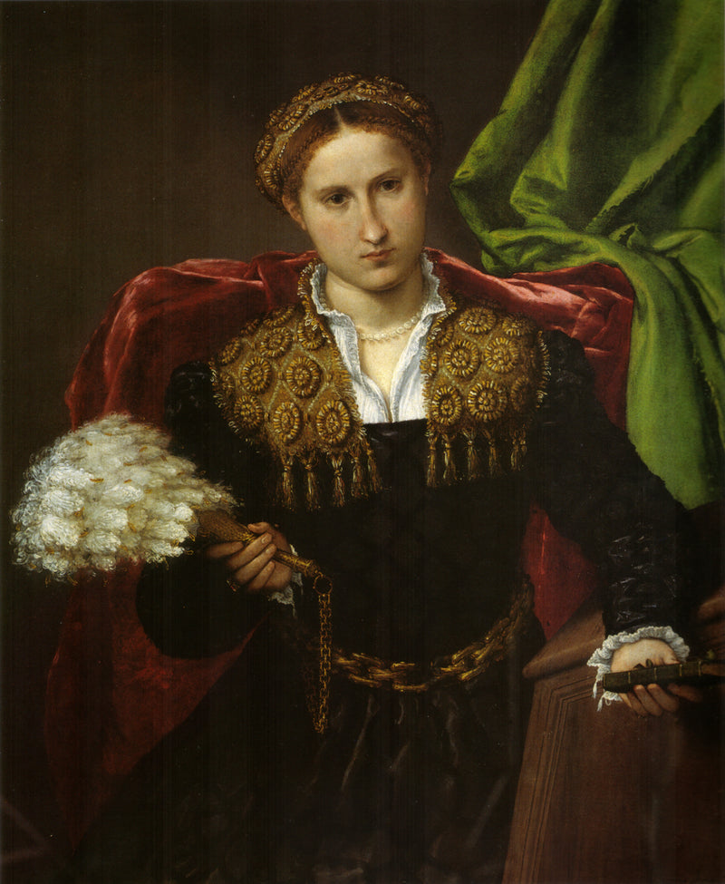 Portrait de Laura da Pola - Lorenzo Lotto