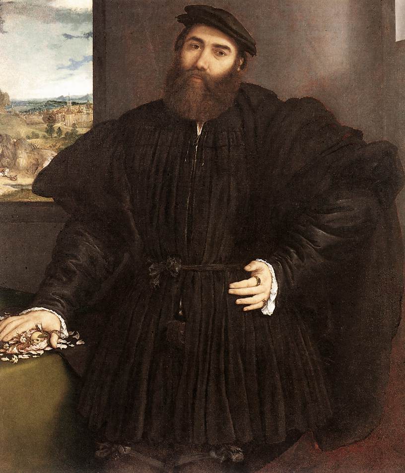 Portrait d'un gentilhomme - Lorenzo Lotto