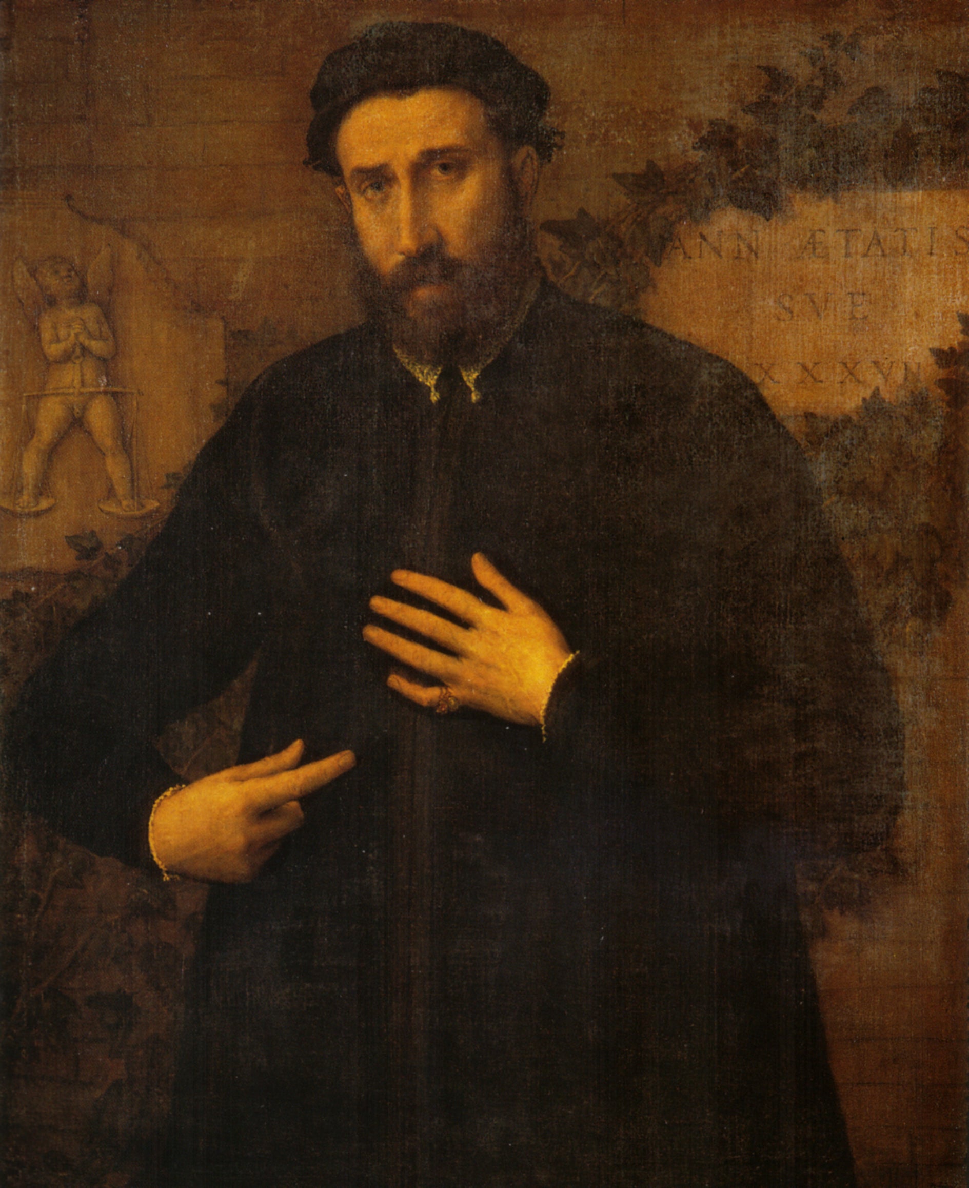 portrait d'un homme de 37 ans - Lorenzo Lotto