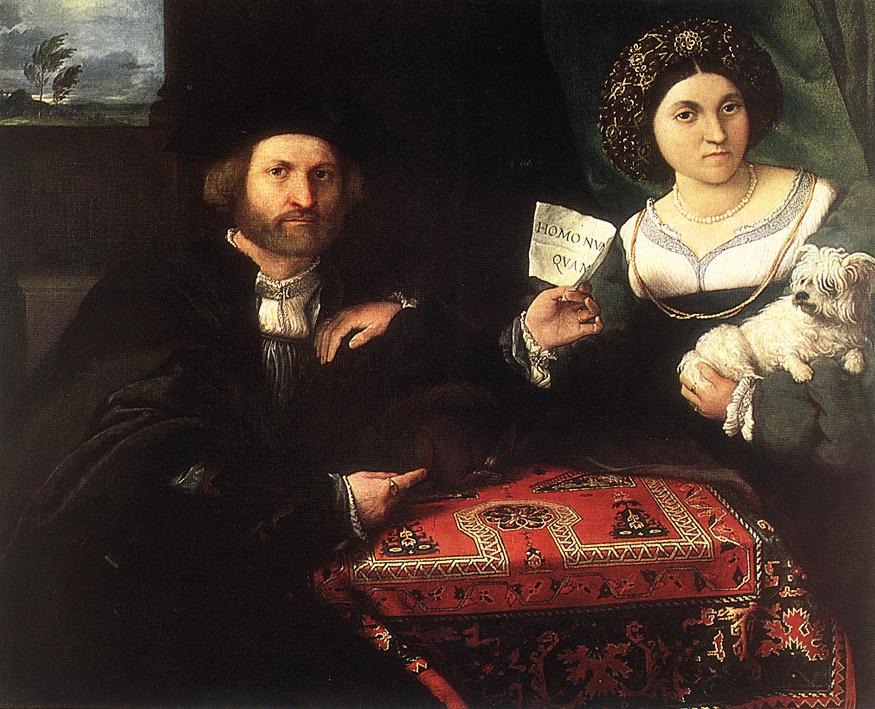 Mari et femme - Lorenzo Lotto
