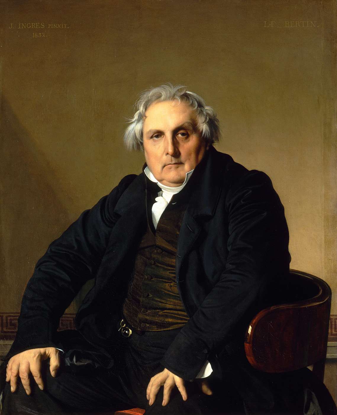 Louis-François Bertin - Jean-Auguste-Dominique Ingres