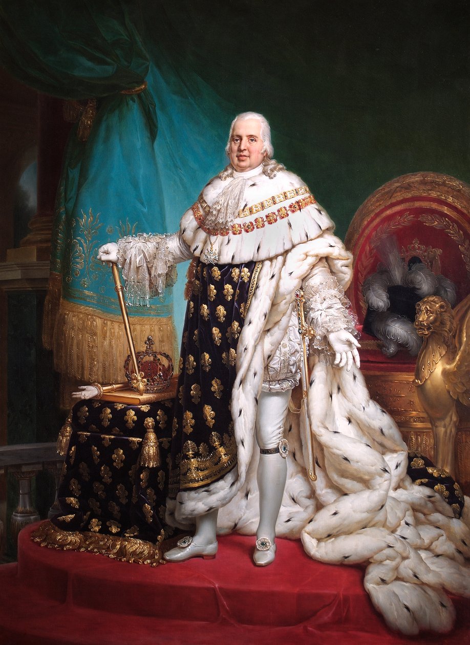 Louis XVIII (1755–1824), roi de France – François Gérard