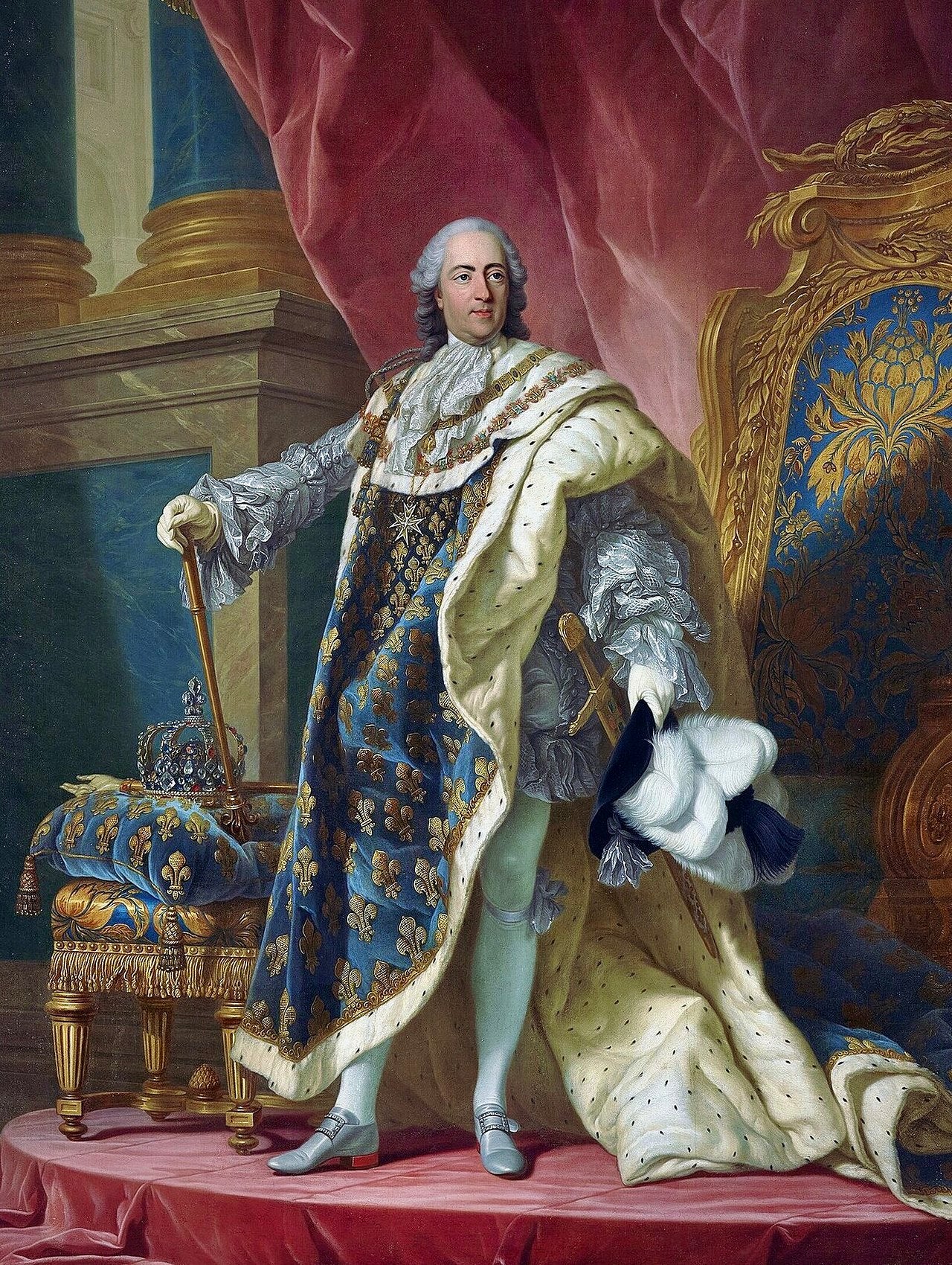 Louis XV, roi de France – Louis-Michel van Loo