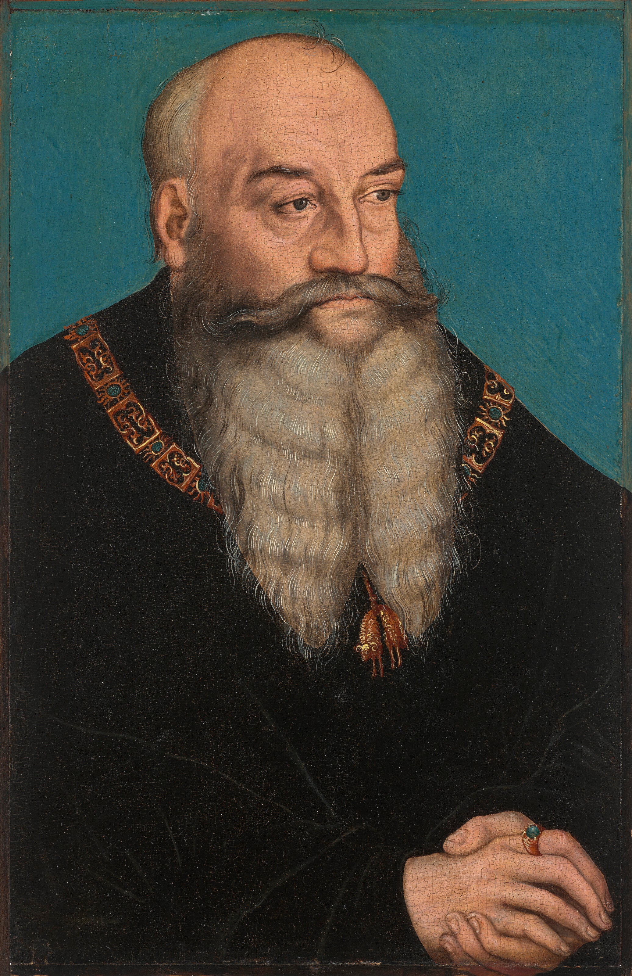 Portrait du duc Georges de Saxe - Lucas Cranach the Elder