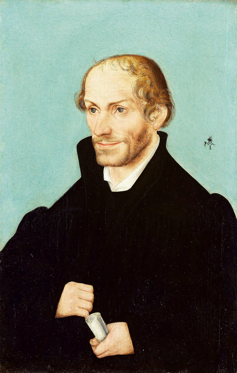 Portrait de Philipp Mélanchthon - Lucas Cranach the Elder