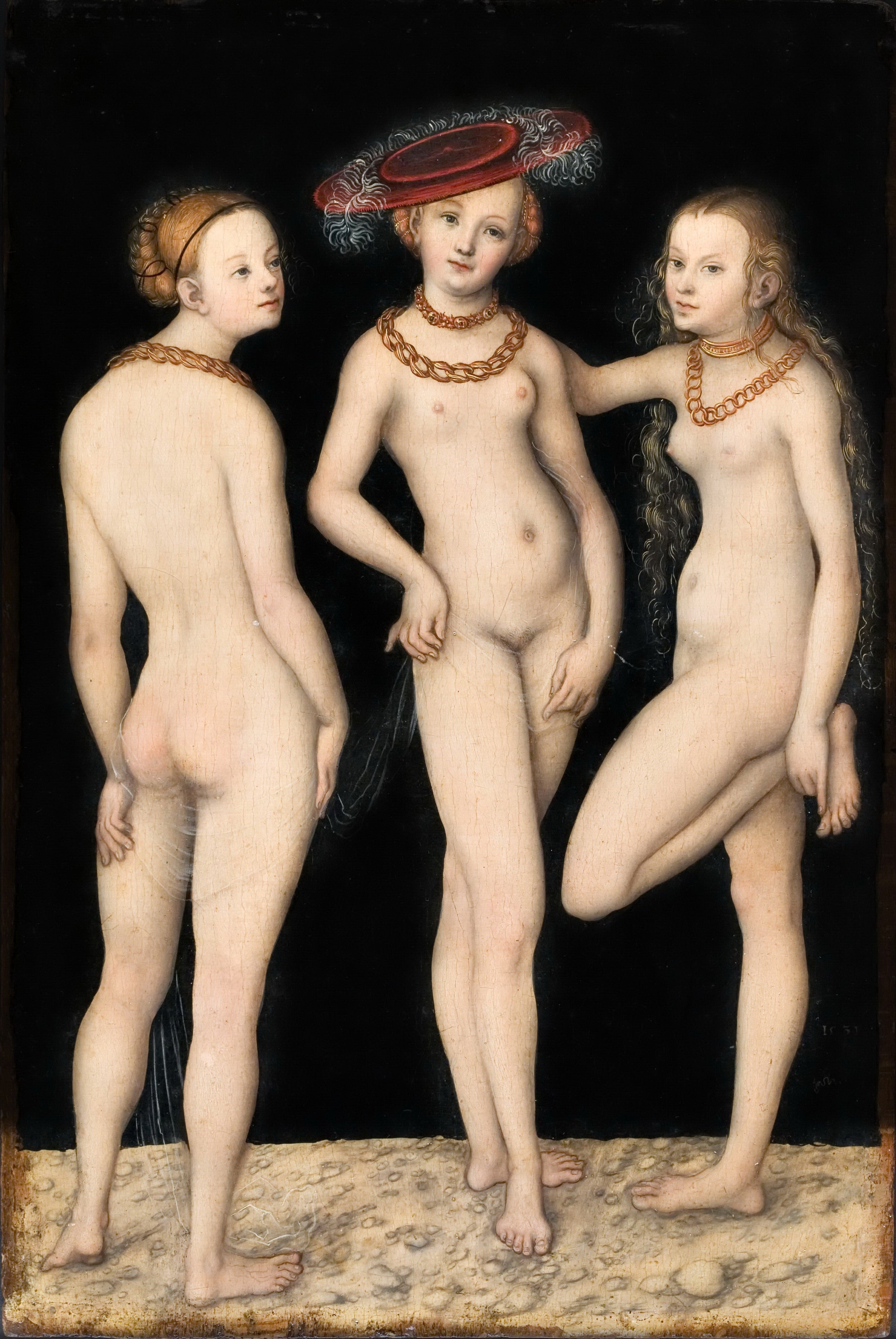 Les Trois Grâces - Lucas Cranach the Elder