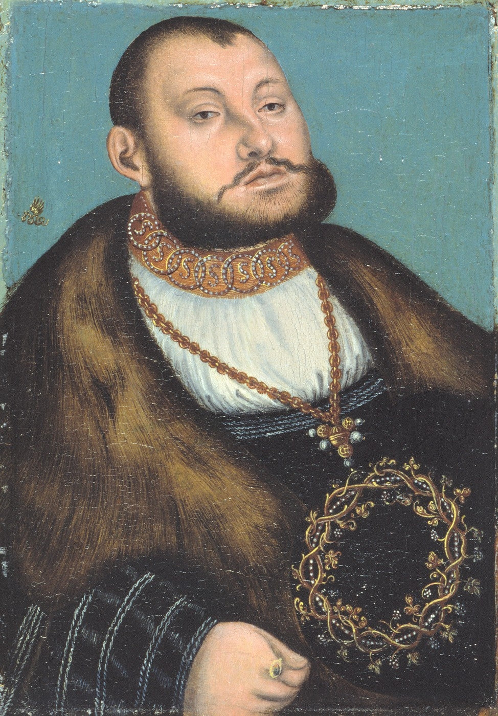 Portrait de Jean-Frédéric Ier le Magnanime - Lucas Cranach the Elder