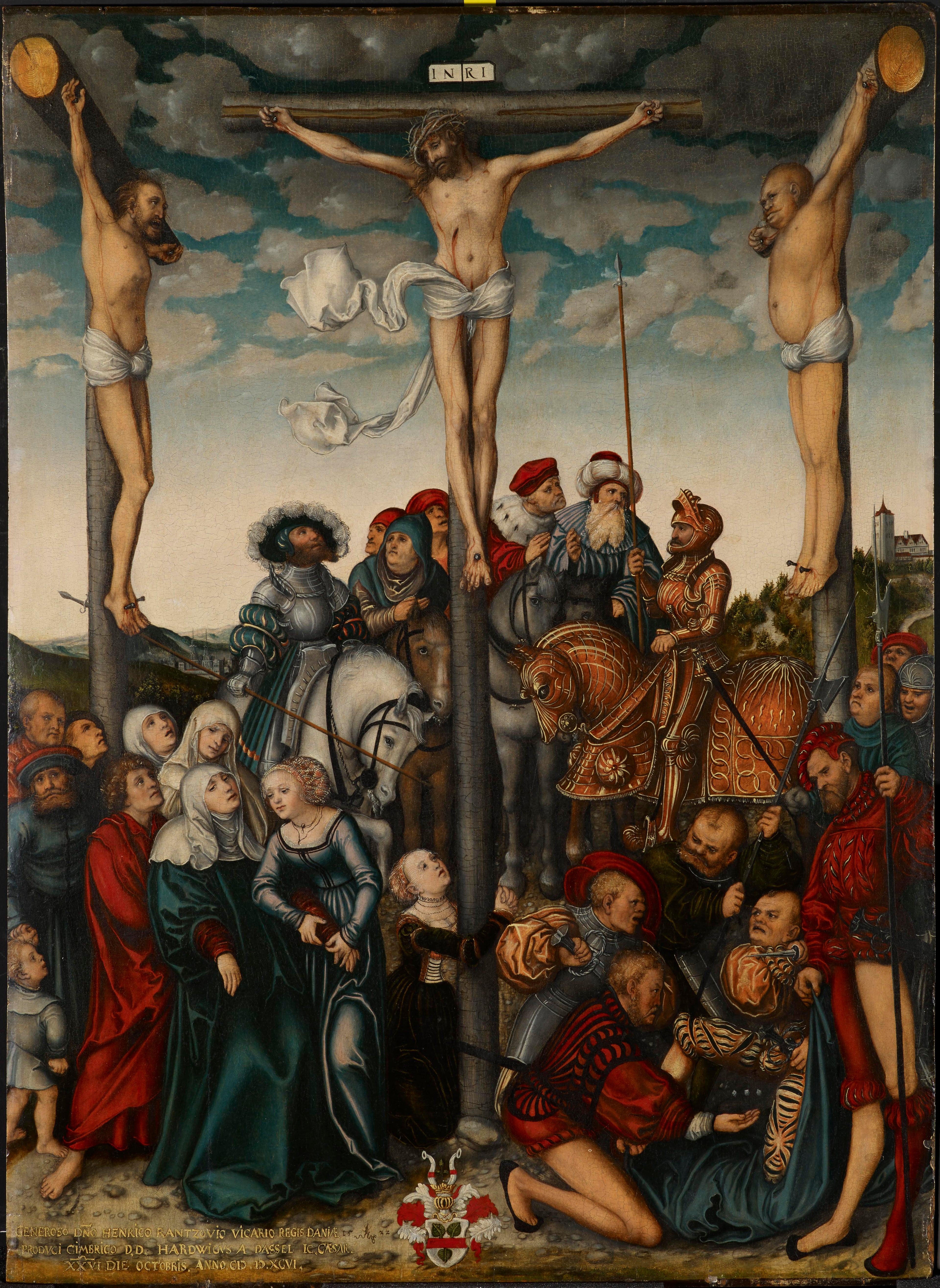 Crucifixion - Lucas Cranach the Elder