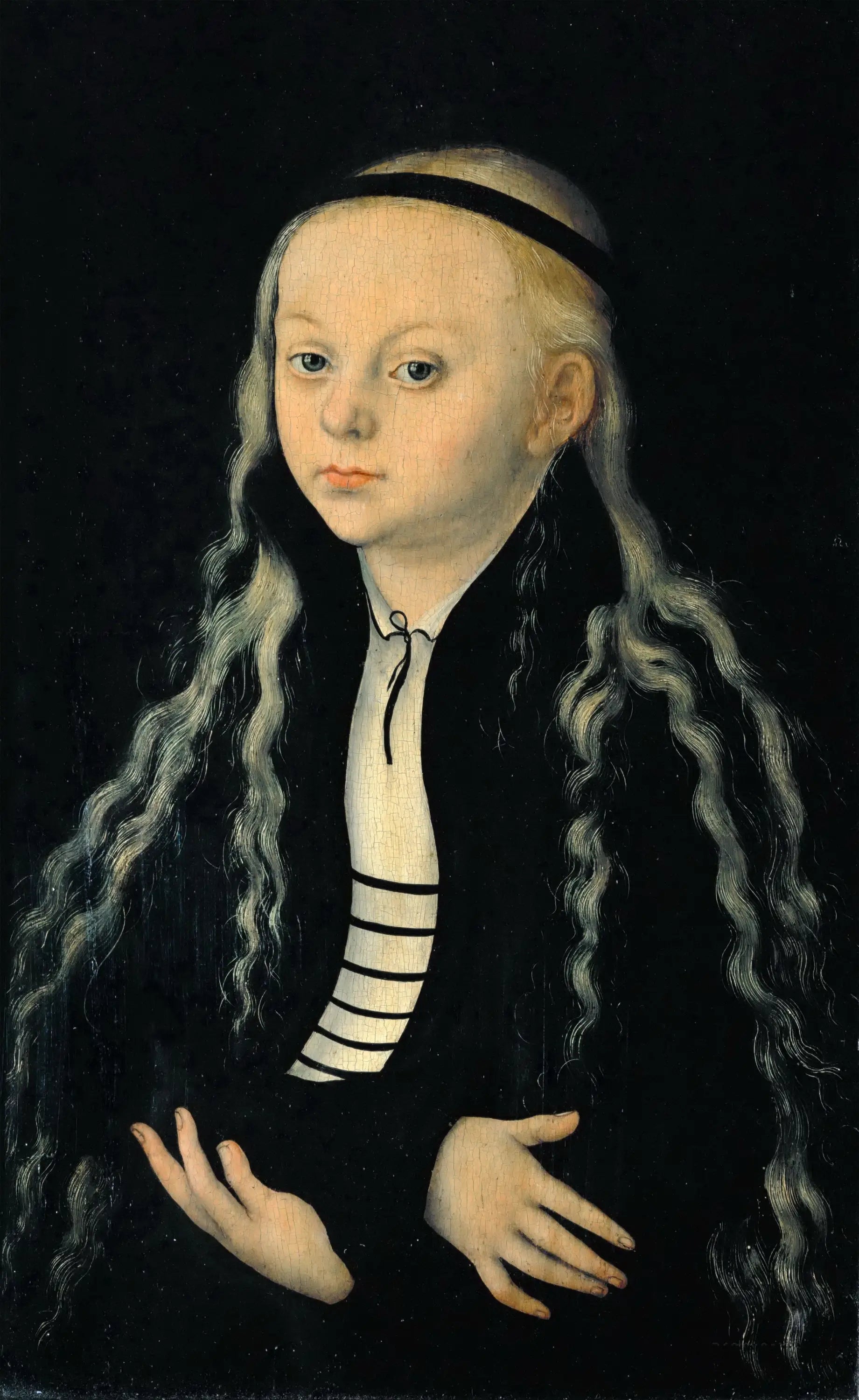 Portrait de Magdalena Luther fille du réformateur Martin Luther - Lucas Cranach the Elder - Alpha Reproduction