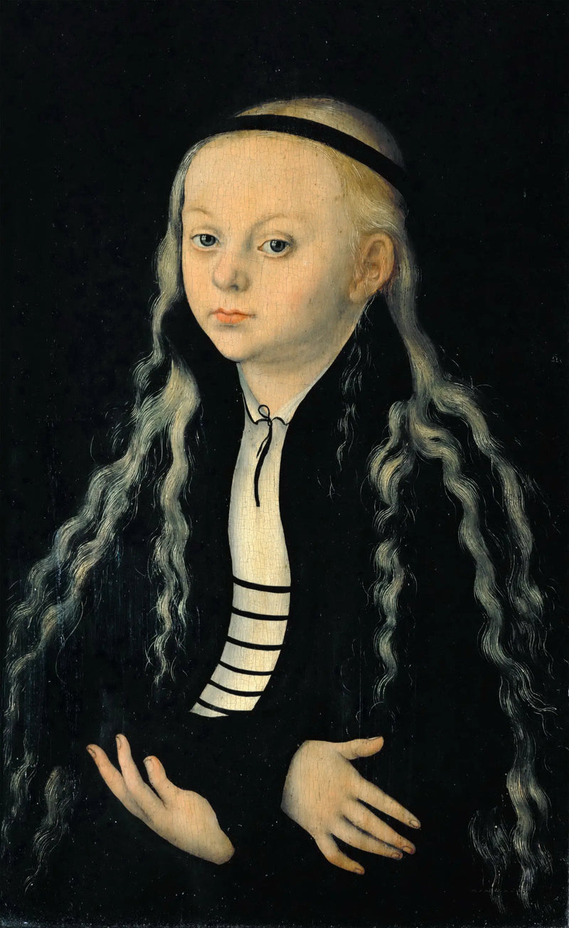 Portrait de Magdalena Luther, fille du réformateur Martin Luther - Lucas Cranach the Elder