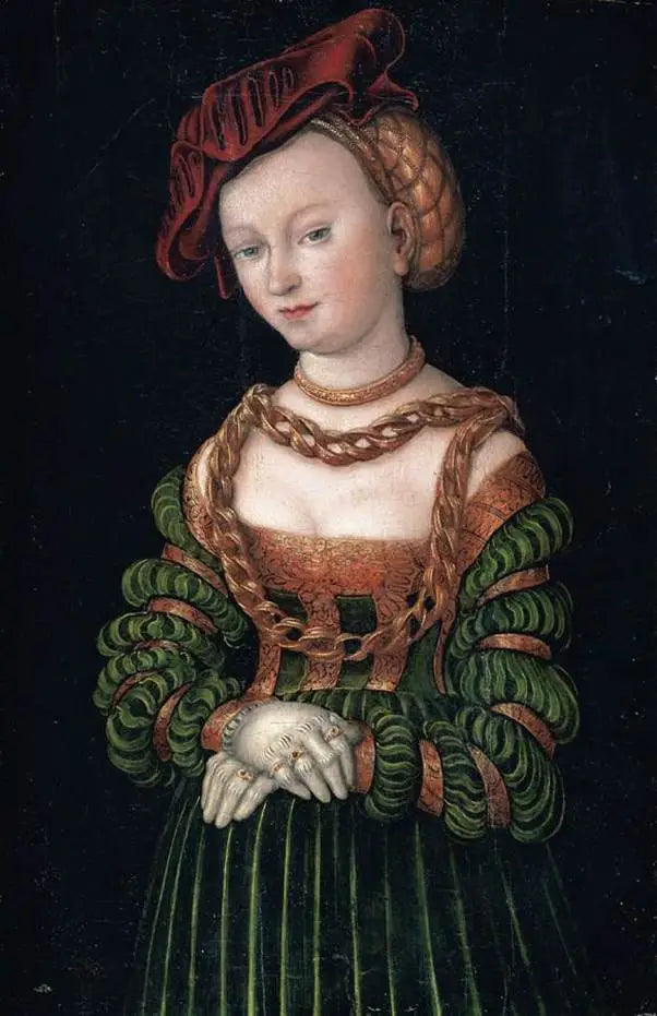 Portrait d'une dame - Lucas Cranach the Elder