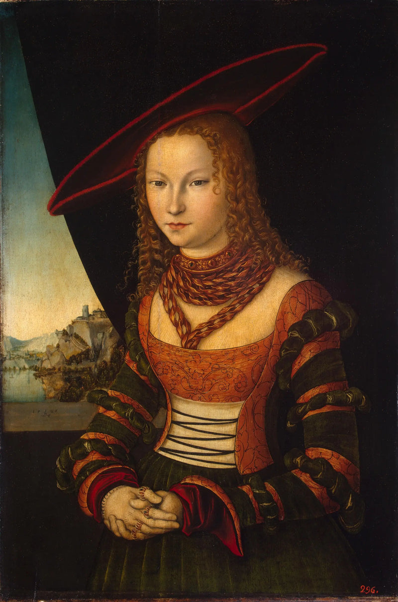 Portrait d'une femme - Lucas Cranach the Elder