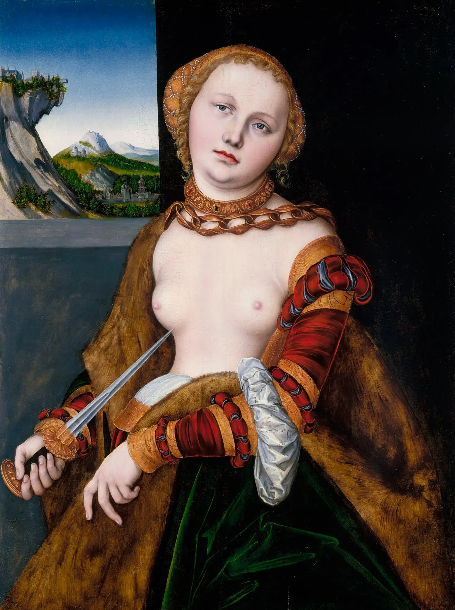 Lucrèce - Lucas Cranach the Elder - Alpha Reproduction