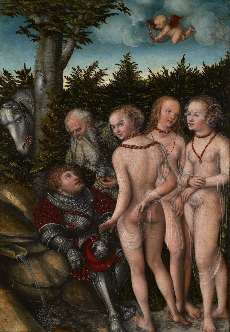 Le Jugement de Pâris - Lucas Cranach the Elder