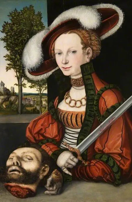Judith avec la tête d'Holopherne - Lucas Cranach the Elder