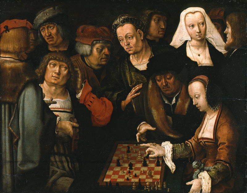 La Partie d'échecs - Lucas van Leyden