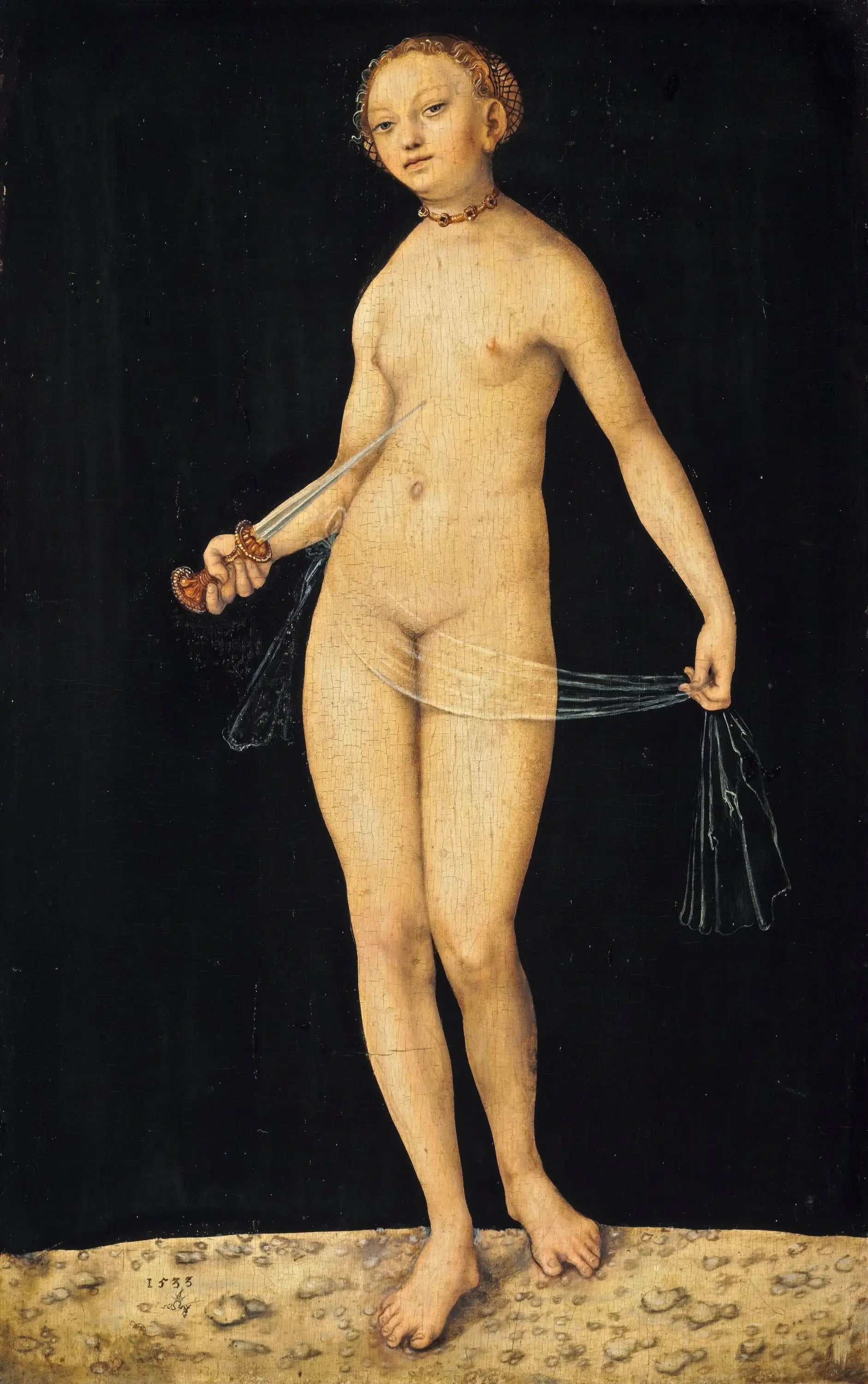 Lucrèce - Lucas Cranach the Elder - Alpha Reproduction