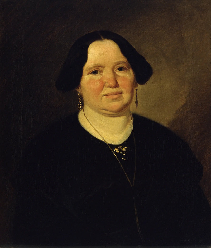 Portrait de Mme Müller - Ludwig Knaus