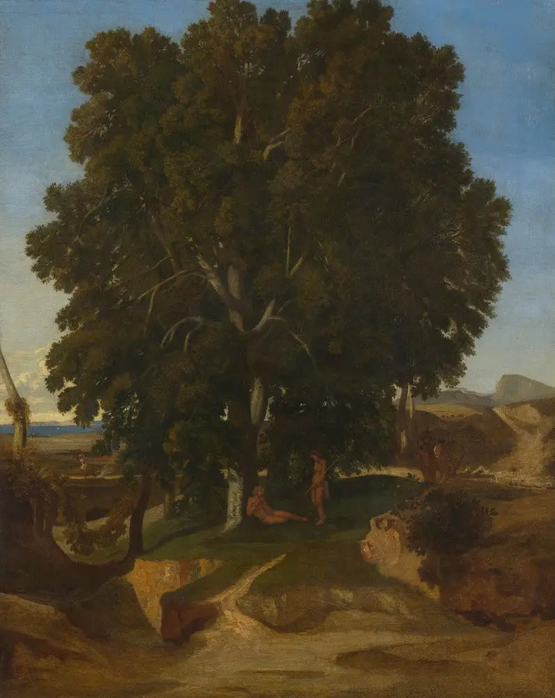 Paysage à l'antique - Gustave Courbet
