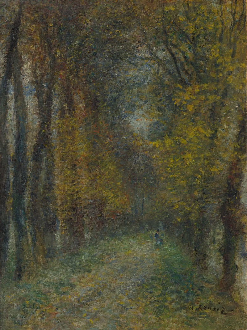 L'Allée couverte - Pierre-Auguste Renoir