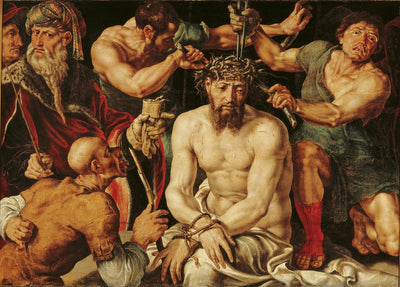 Le couronnement d'épines du Christ - Maarten van Heemskerck