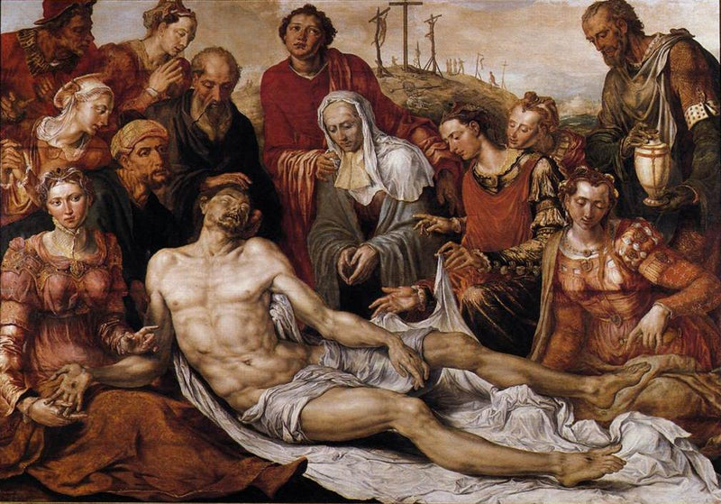 La Lamentation - Maarten van Heemskerck