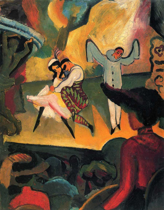 Ballet russes I - August Macke - Reproductions de tableaux et peintures haut de gamme