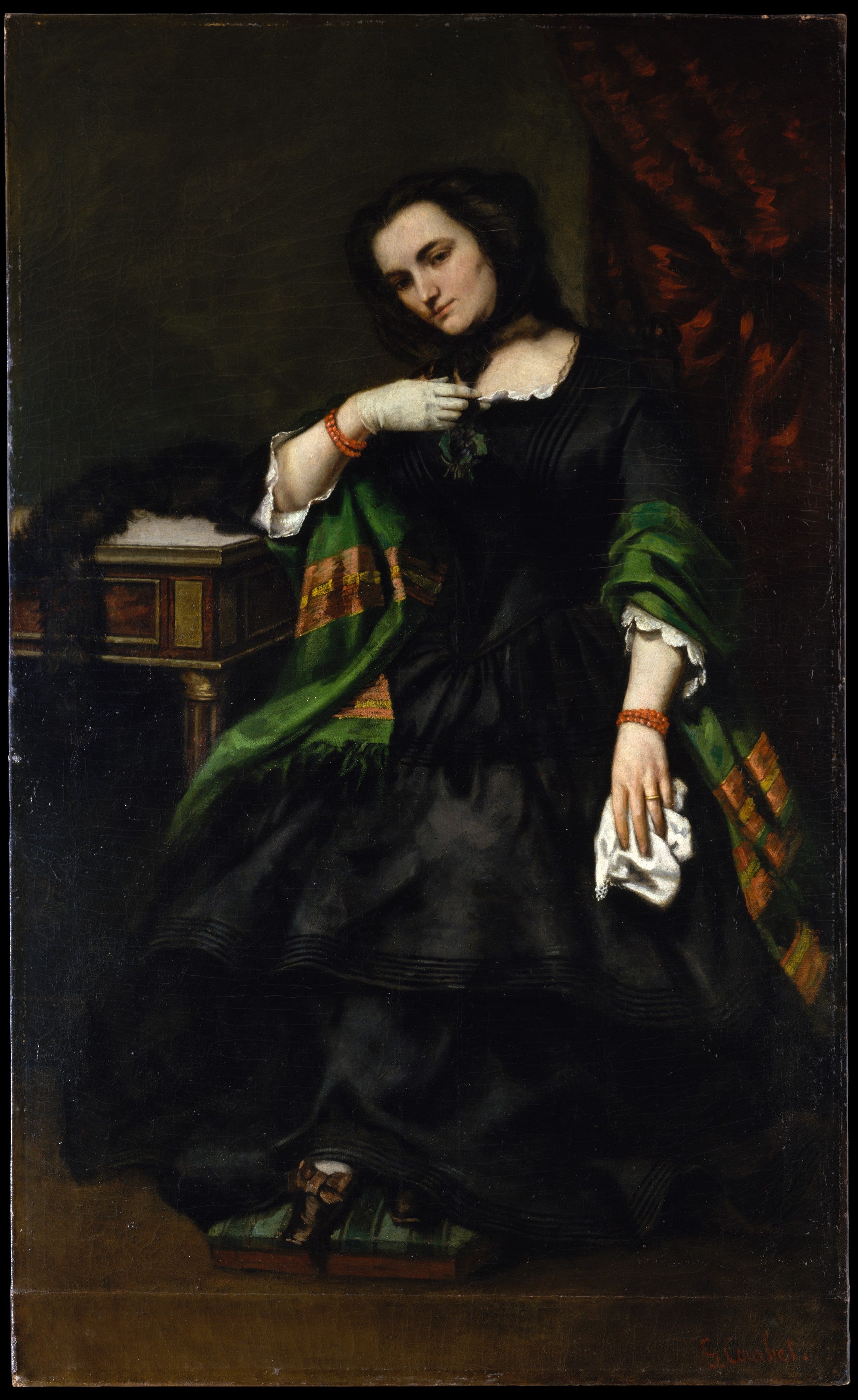 Madame Auguste Cuoq - Gustave Courbet