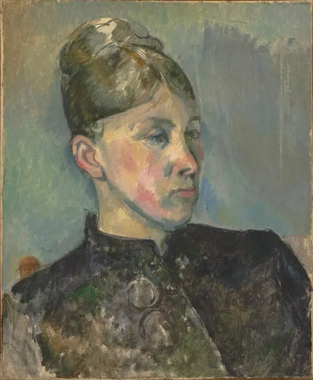 Portrait de Madame Cézanne - Paul Cézanne