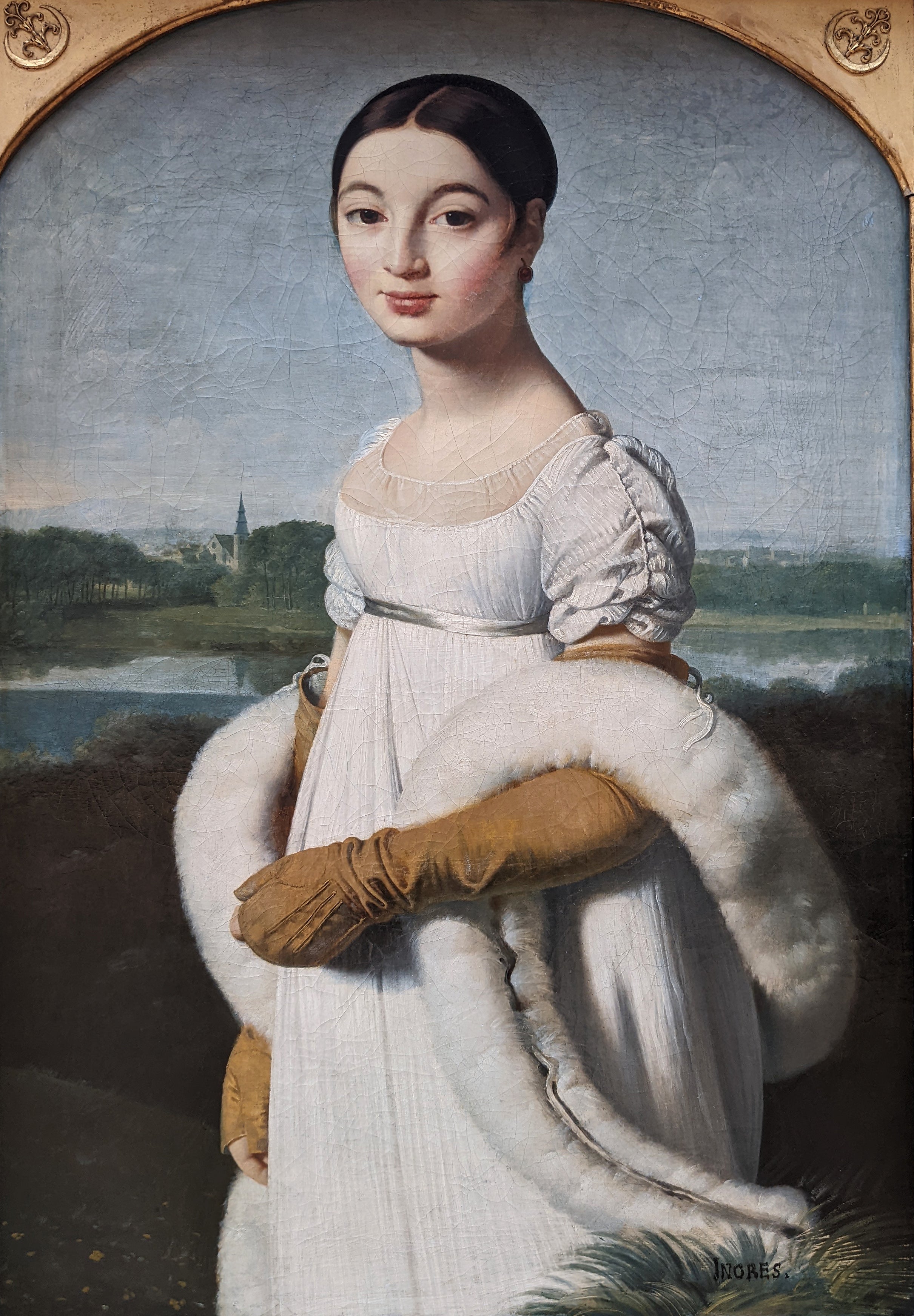 Mademoiselle Caroline Rivière - Jean-Auguste-Dominique Ingres