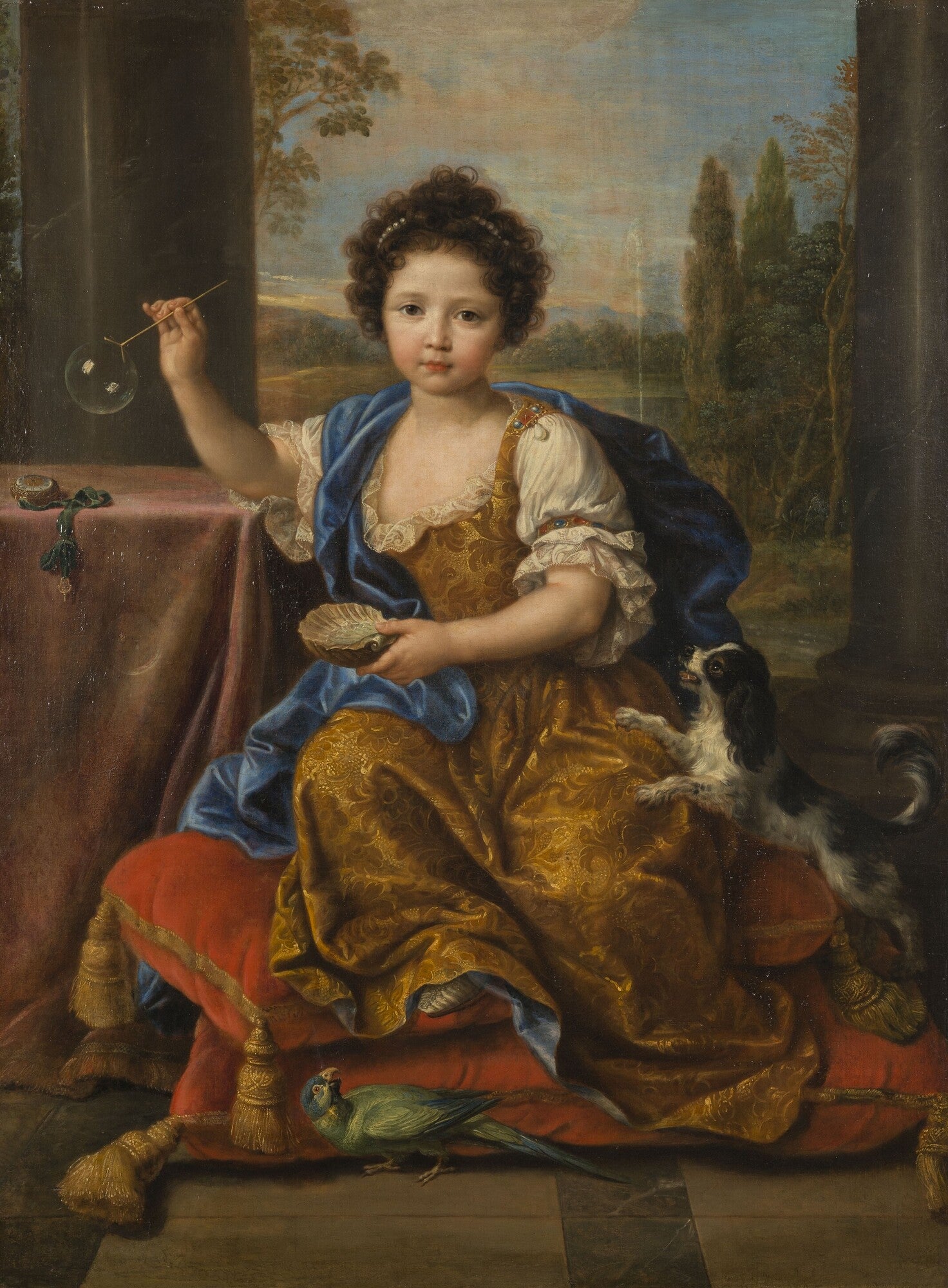 Louise-Marie de Bourbon, duchesse d'Orléans, dite mademoiselle de Tours - Pierre Mignard