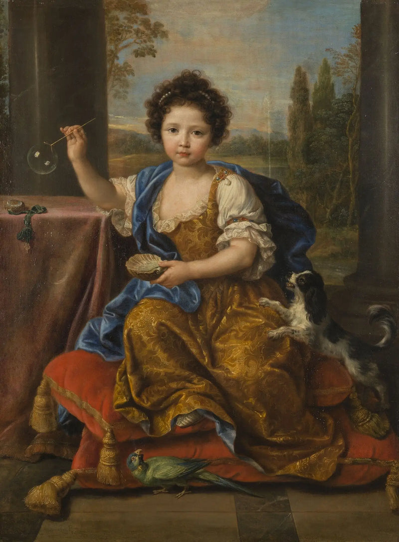 Louise-Marie de Bourbon, duchesse d'Orléans, dite mademoiselle de Tours - Pierre Mignard