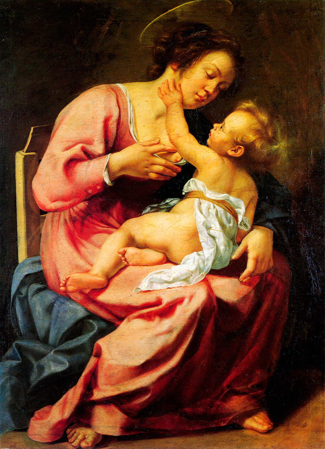 Vierge à l'Enfant - Artemisia Gentileschi