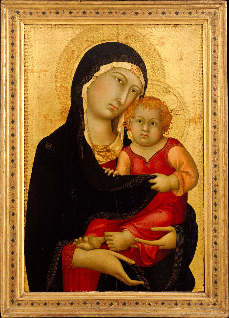 Vierge à l'Enfant - Simone Martini
