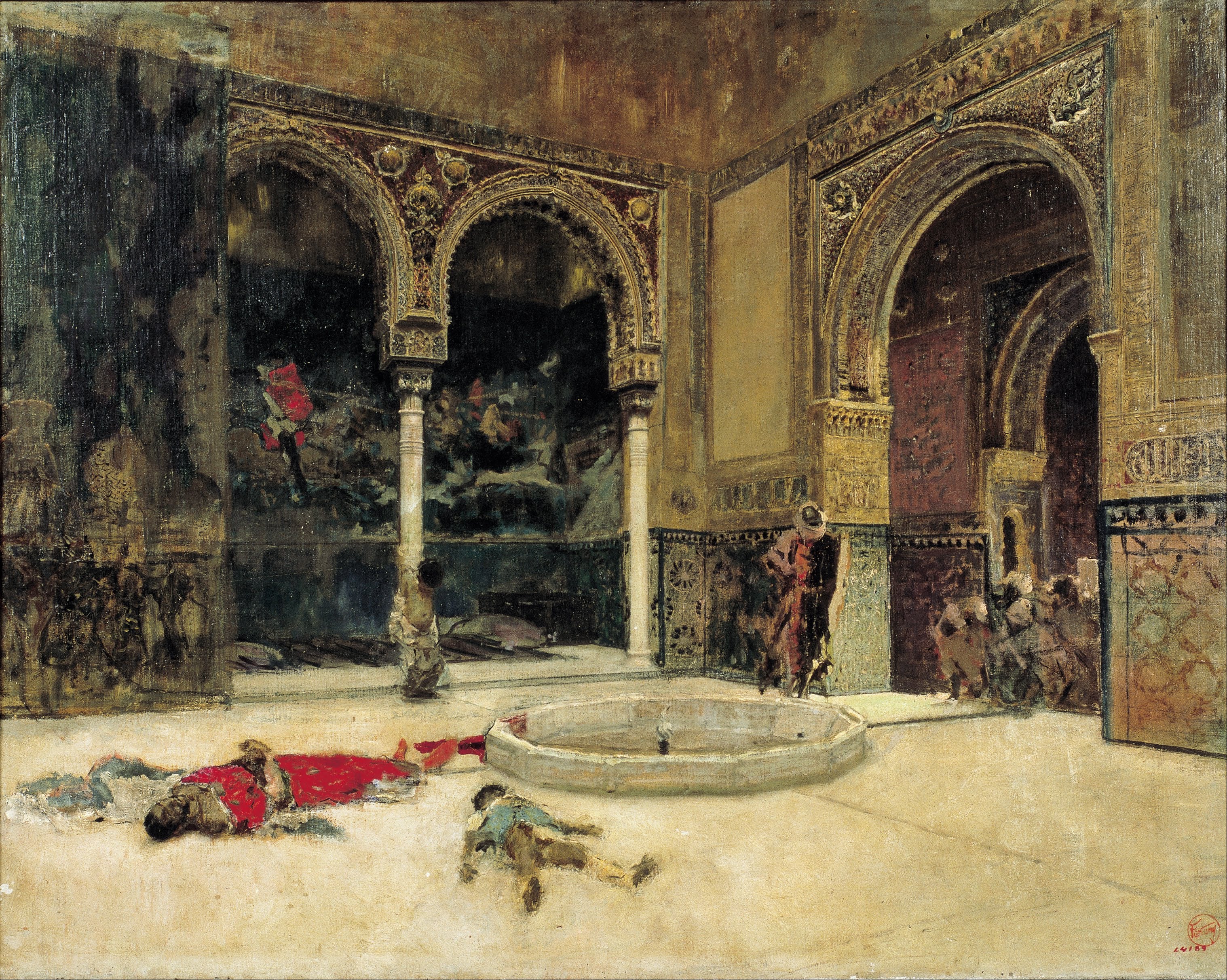 Le massacre des Abencerrajes - Mariano Fortuny Marsal