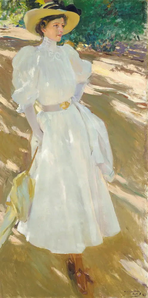 Maria à La Granja - Joaquín Sorolla