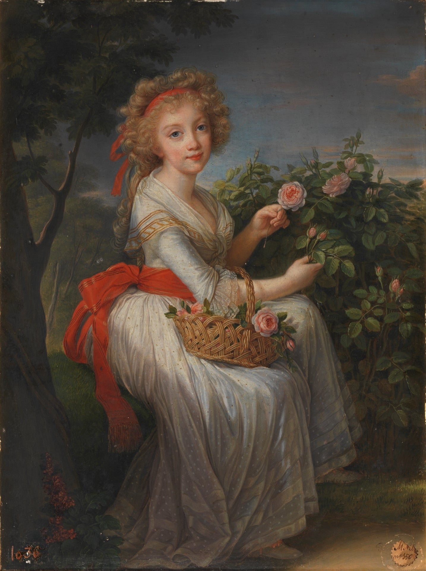 Portrait de Marie-Christine de Naples et de Sicile - Élisabeth Vigée Le Brun