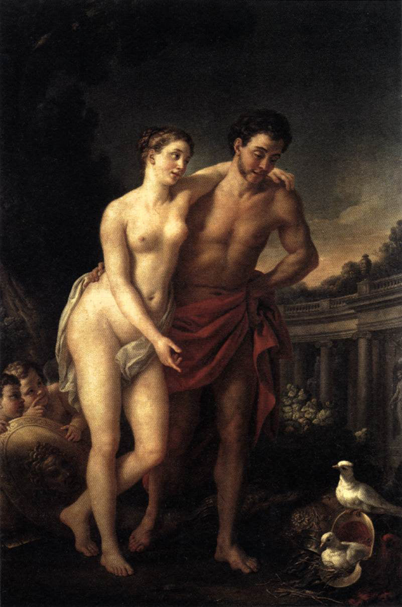 Mars et Vénus - Joseph-Marie Vien