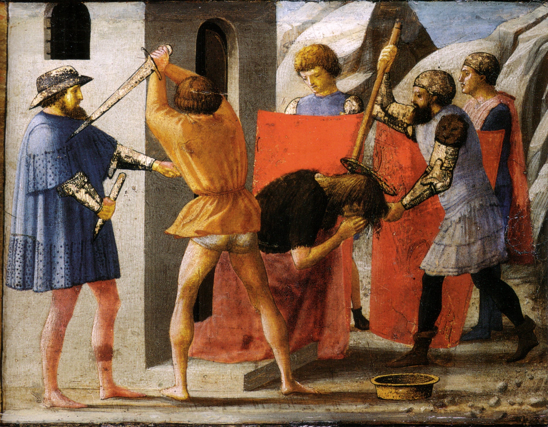 La décapitation de saint Jean-Baptiste - Masaccio