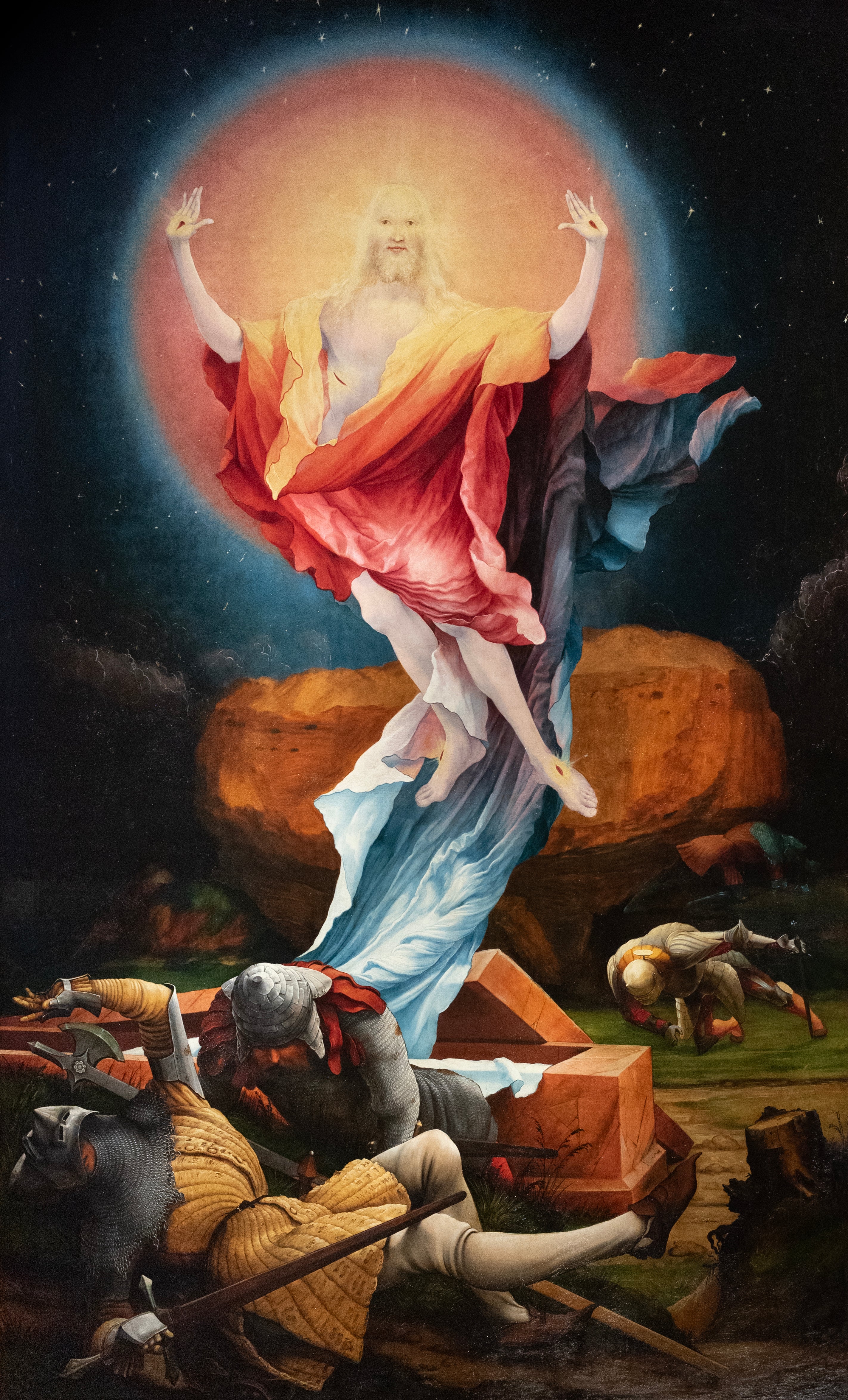 Résurrection - Matthias Grünewald