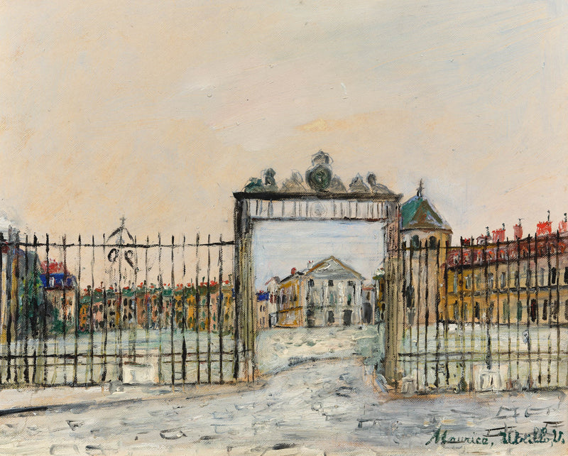 Château de Versailles (1952) - Maurice Utrillo