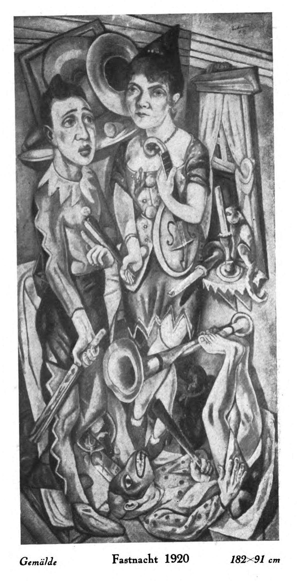 Carnival - Max Beckmann