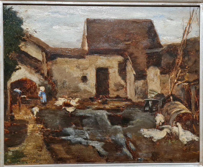 Ferme à Barbizon - Max Liebermann