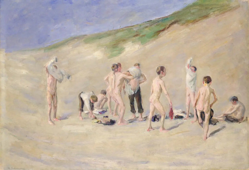 Après Baden - Max Liebermann
