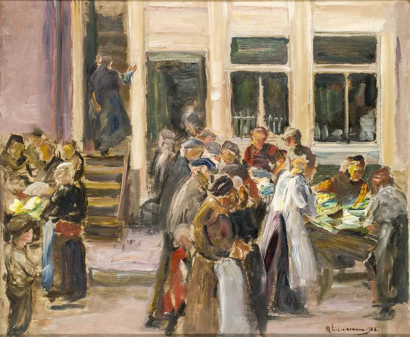 Judengasse à Amsterdam - Max Liebermann