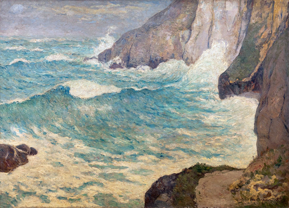 Marine par gros temps - Maxime Maufra