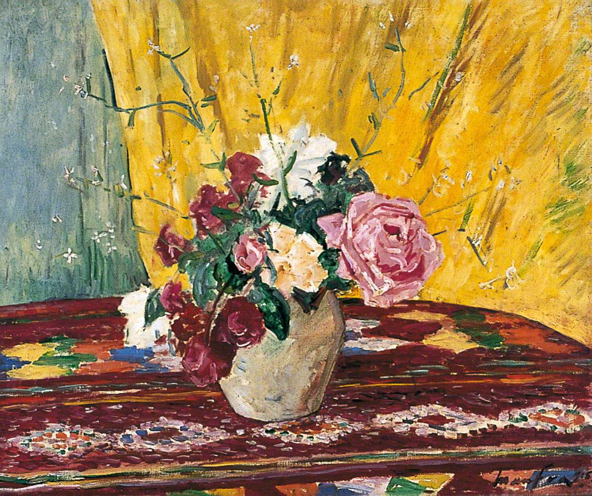 Un bouquet de roses - Maxime Maufra