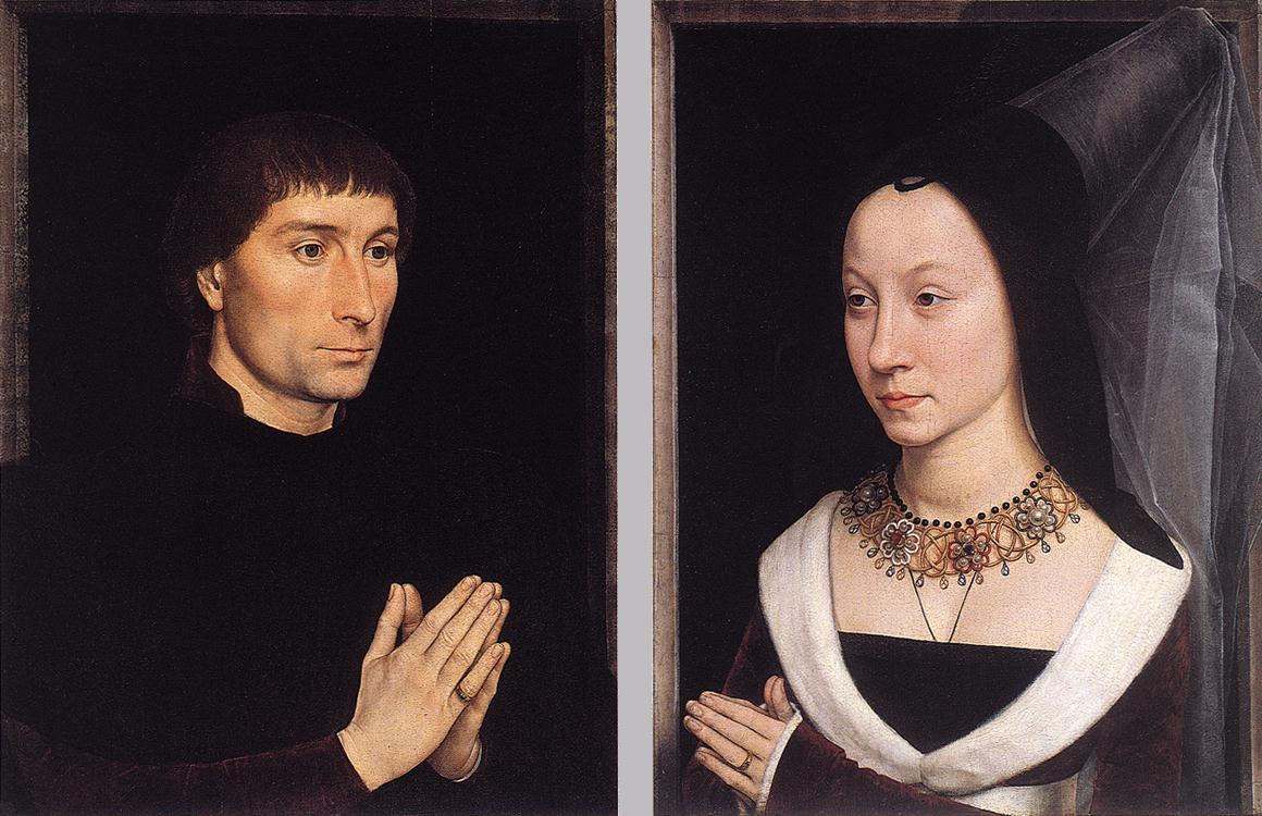 Diptyque de Tommaso Portinari et de sa femme - Hans Memling